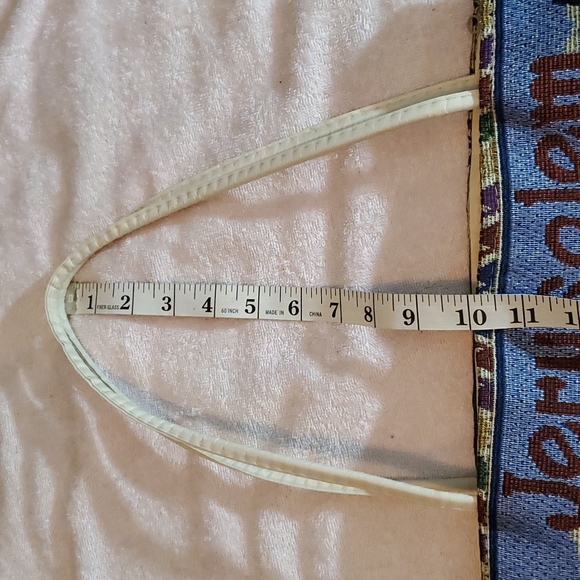 Jerusalem Camel Tapestry Tote Bag w/Bottom Zipper Extension-Dual Design - Picture 10 of 14